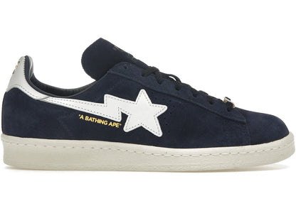 Adidas Campus 80s BAPE Collegiate Navy, front