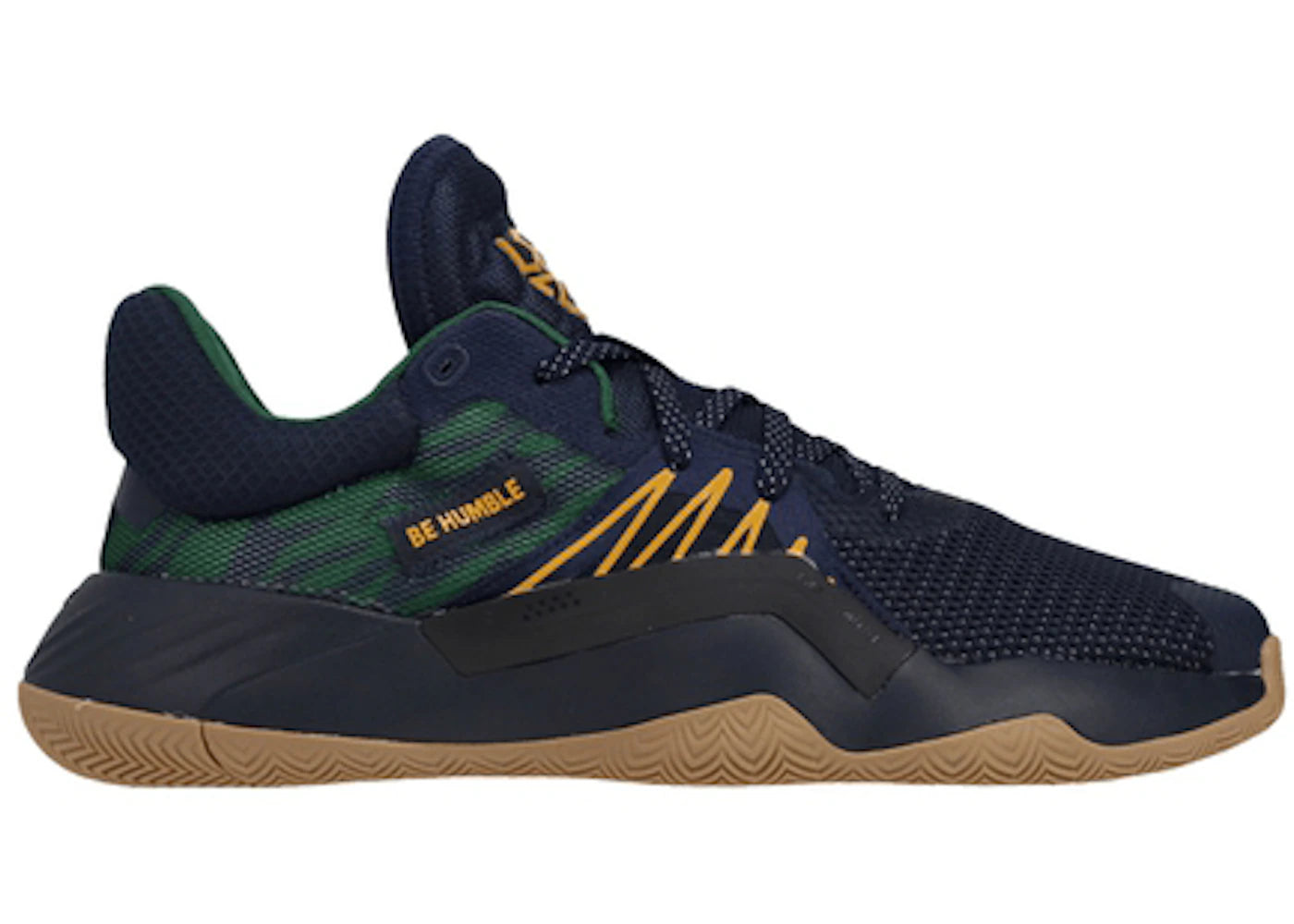 Adidas D.O.N. Issue #1 Navy Green Yellow
