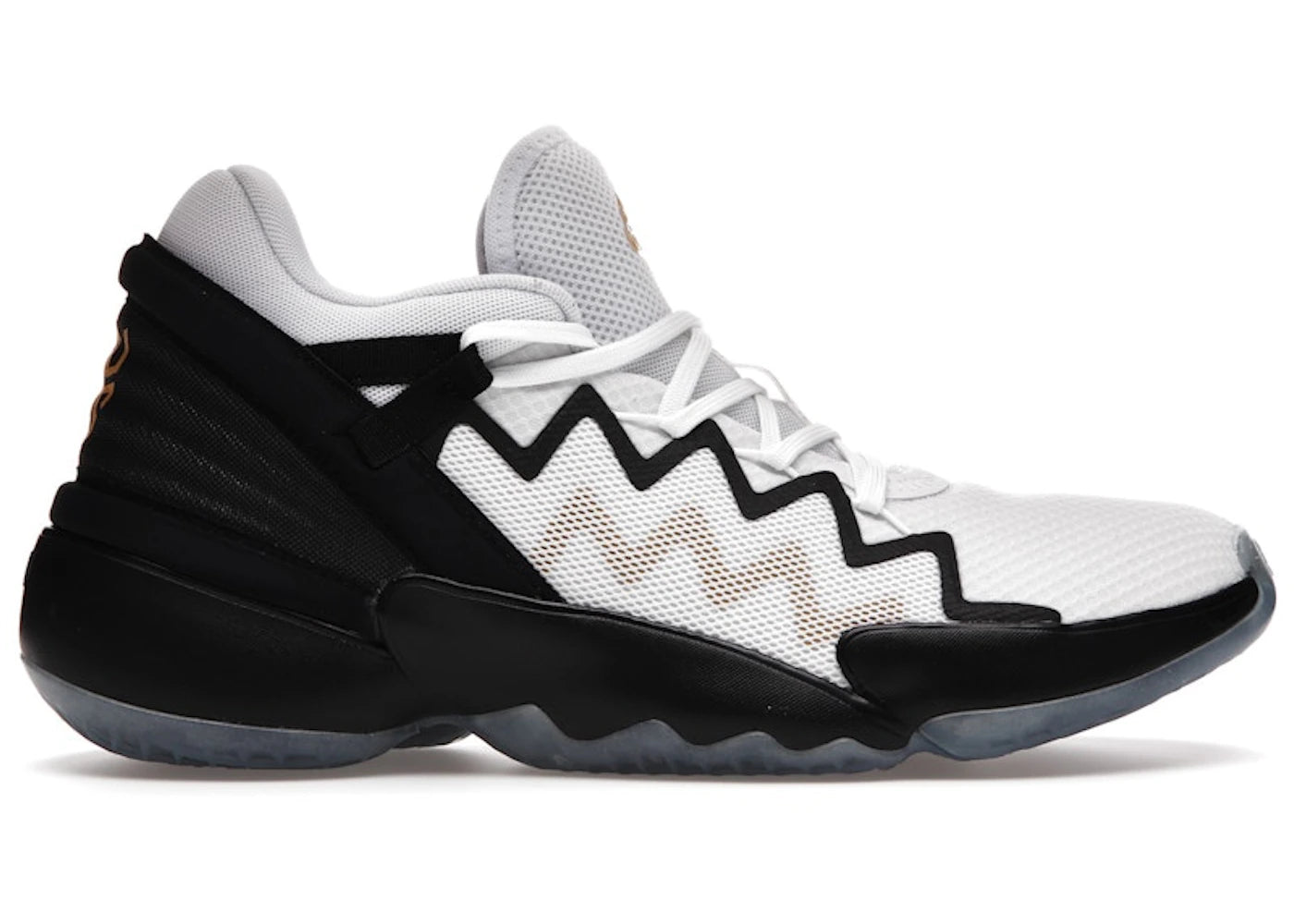 Adidas D.O.N. Issue #2 White Black Gold