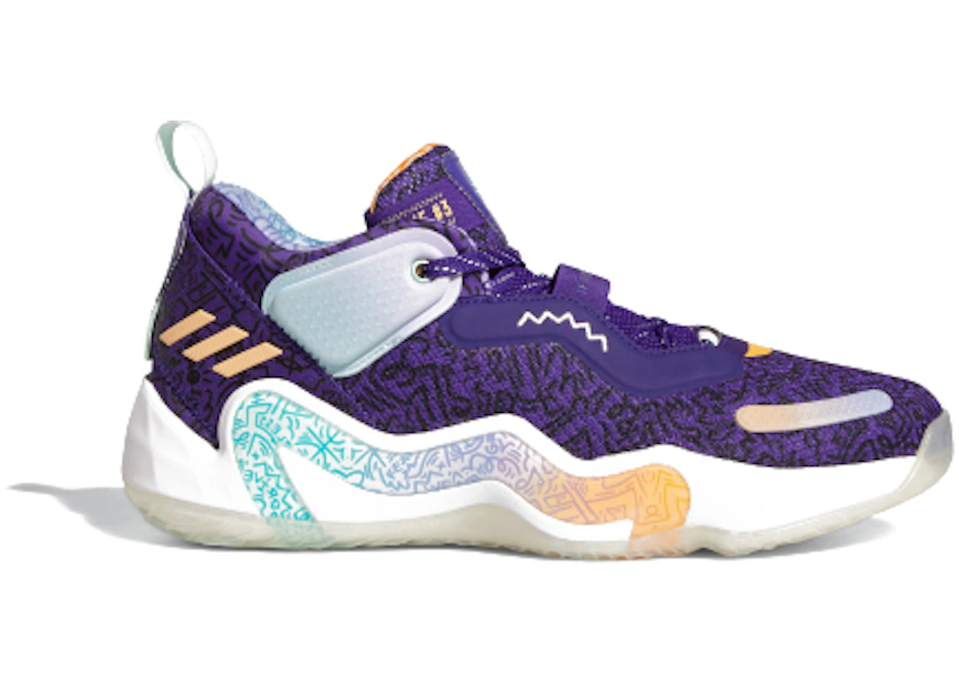 Adidas D.O.N. Issue #3  Purple