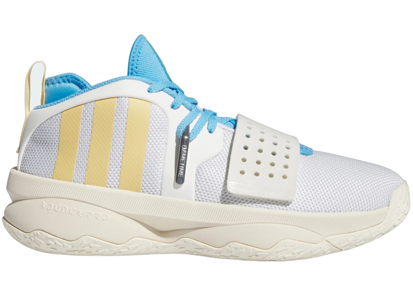 Adidas Dame 8 Extply Cloud White Oat Cream White