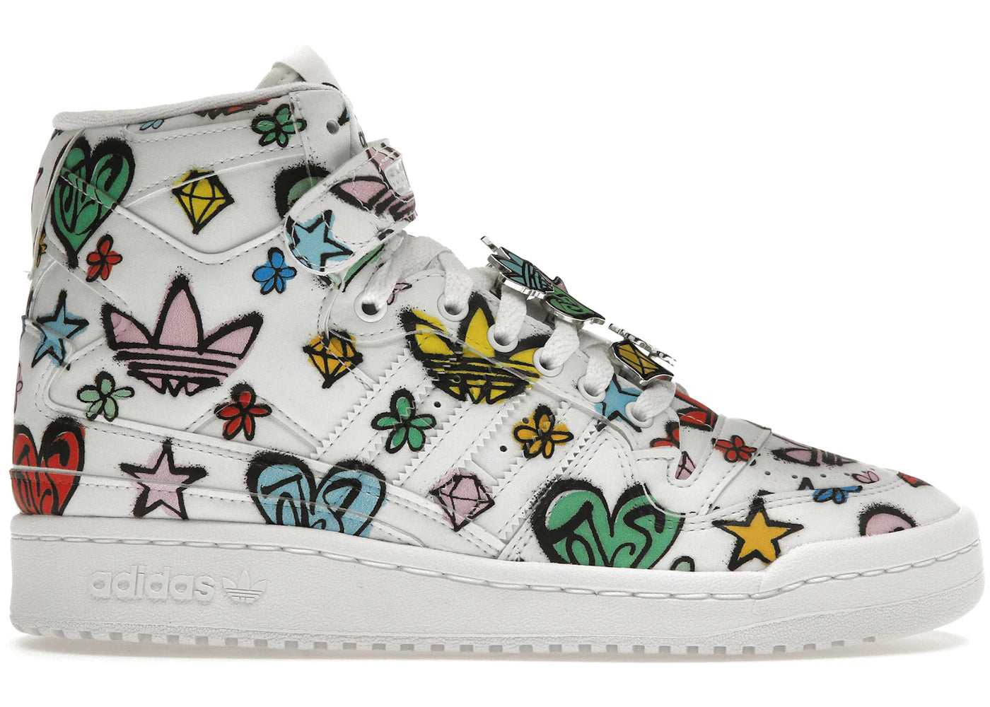 Adidas Forum 84 Hi Jeremy Scott Monogram Graffiti