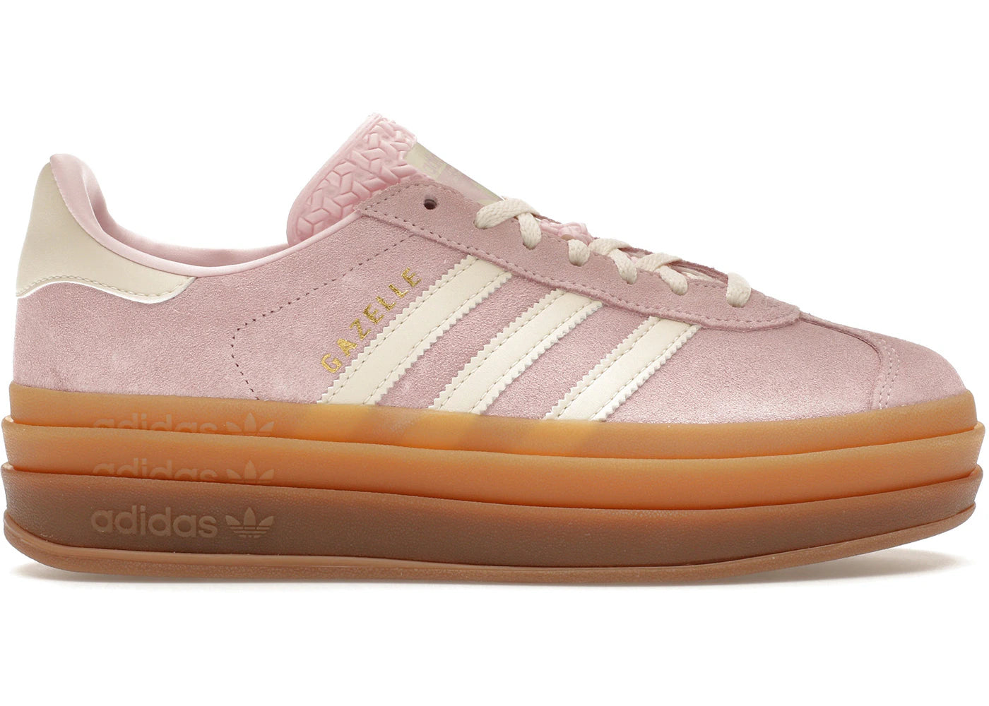 Adidas Gazelle Bold Clear Pink Cream White (Women'S)