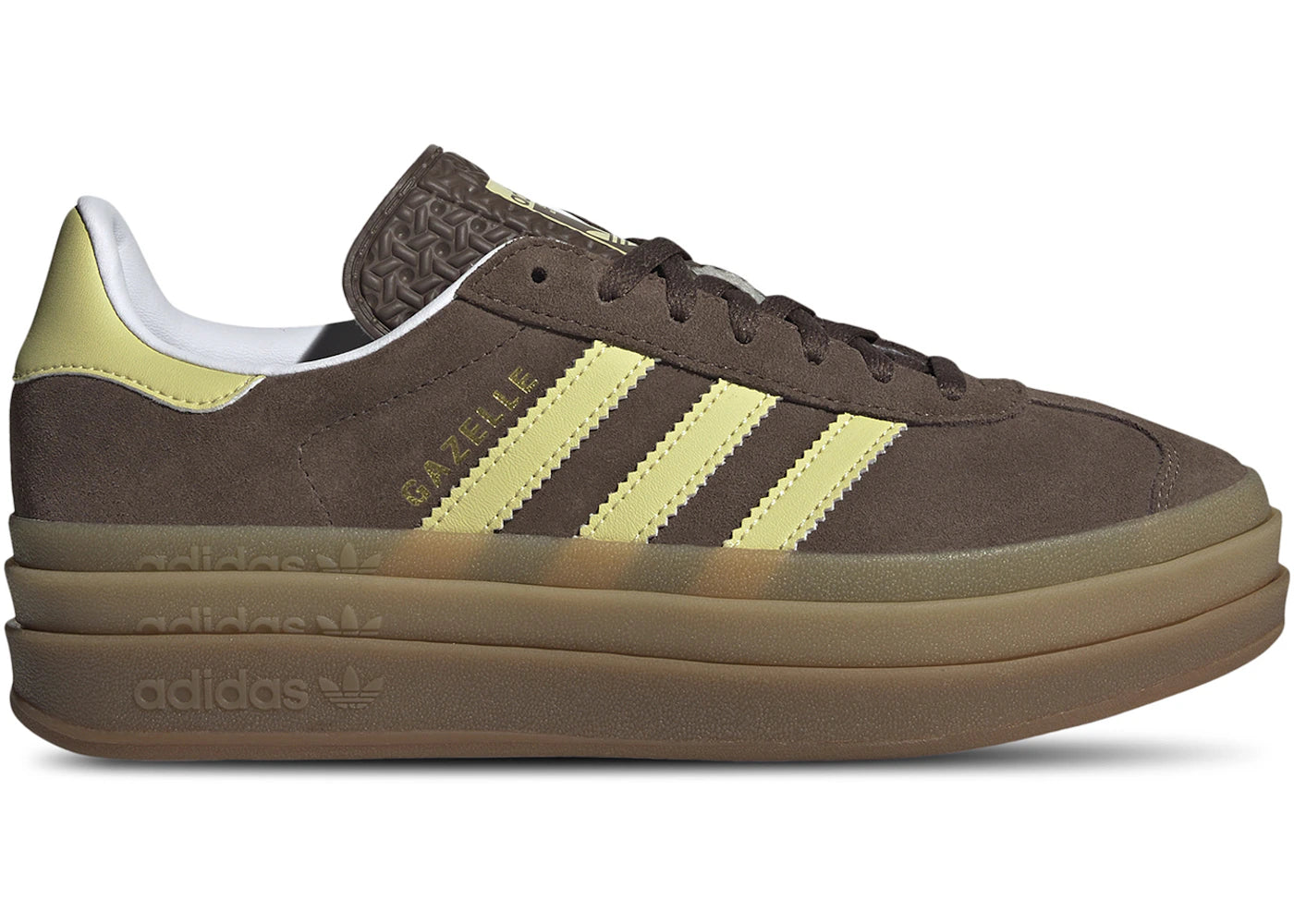 Adidas Gazelle Bold Earth Strata Powder Yellow (Women'S)