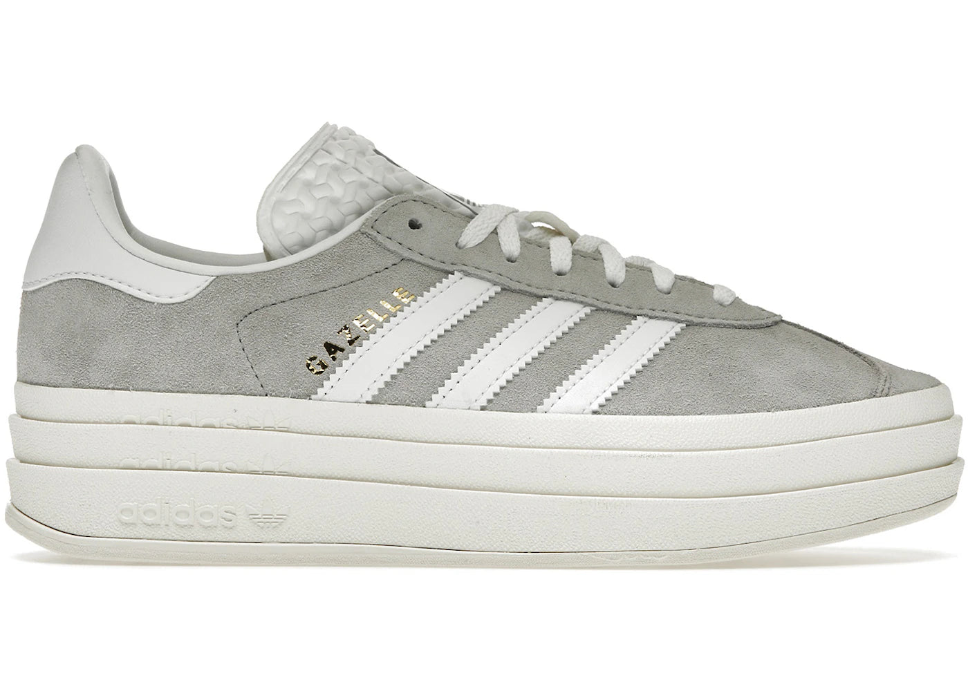 Adidas Gazelle Bold Grey White (Women'S)