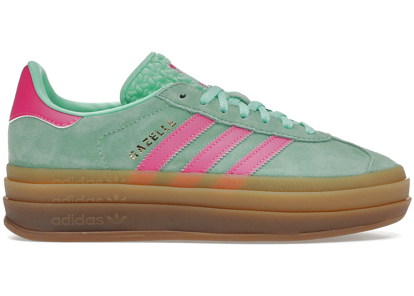 Adidas Gazelle Bold Pulse Mint Pink (Women'S)
