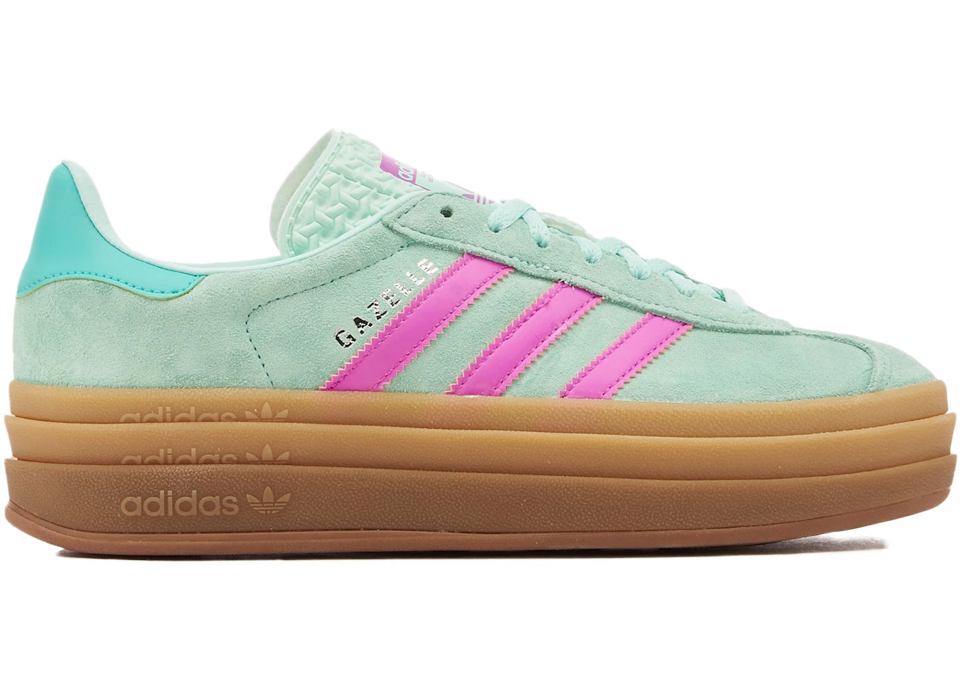 Adidas Gazelle Bold Turqoise Pink (Kids)