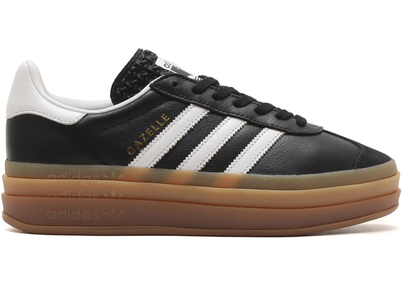 Adidas Gazelle Bold Atmos Black White Gum