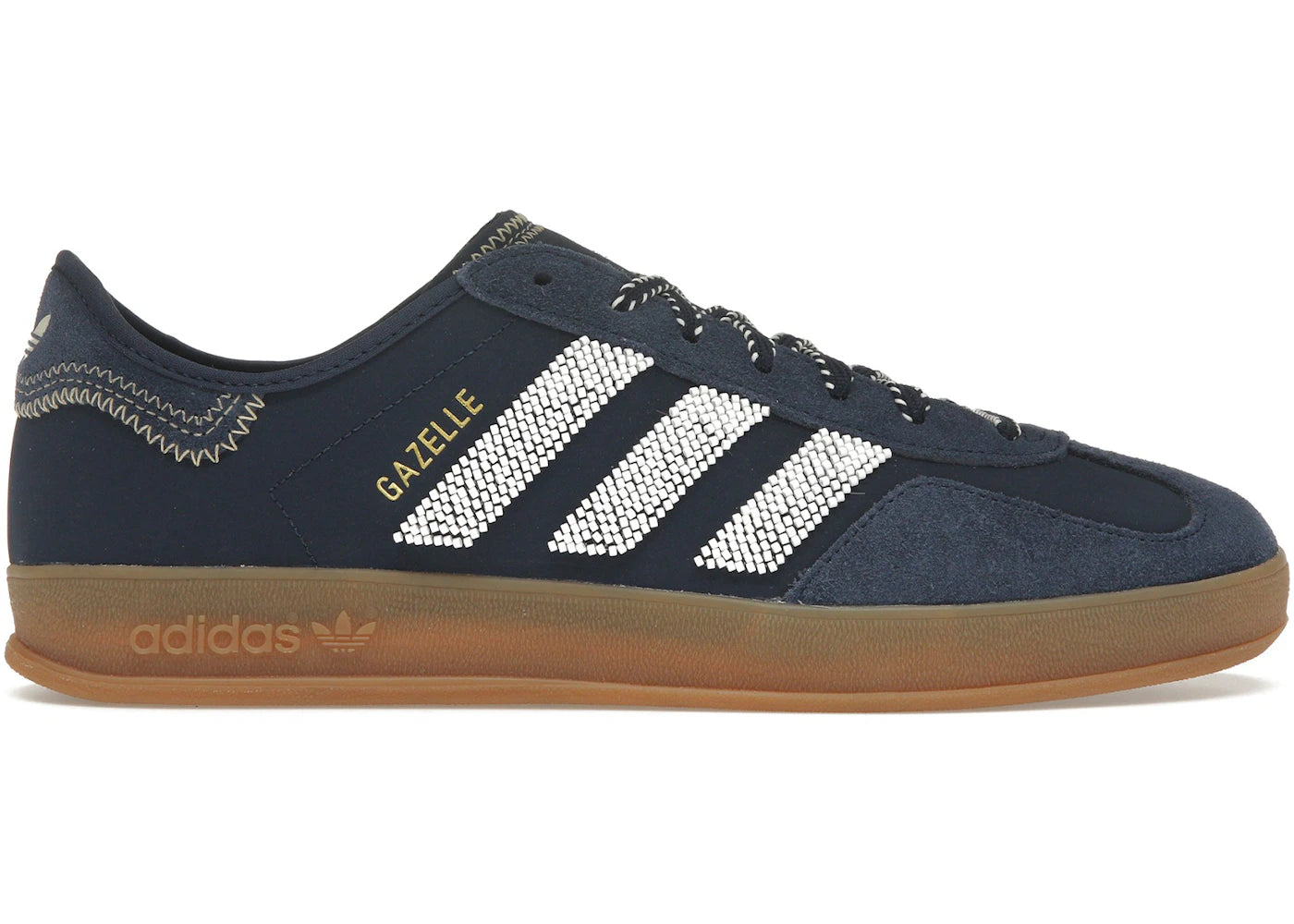 Adidas Gazelle Indoor Clot By Edison Chen Collegiate Navy