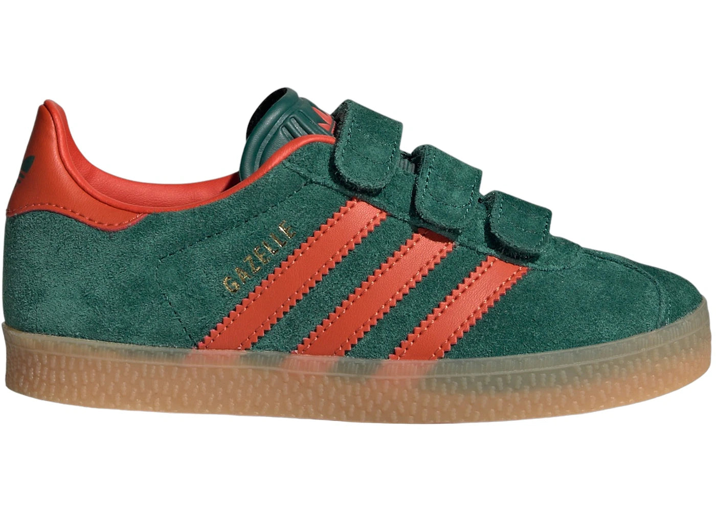 Adidas Gazelle Collegiate Green Preloved Red Gum (Ps)
