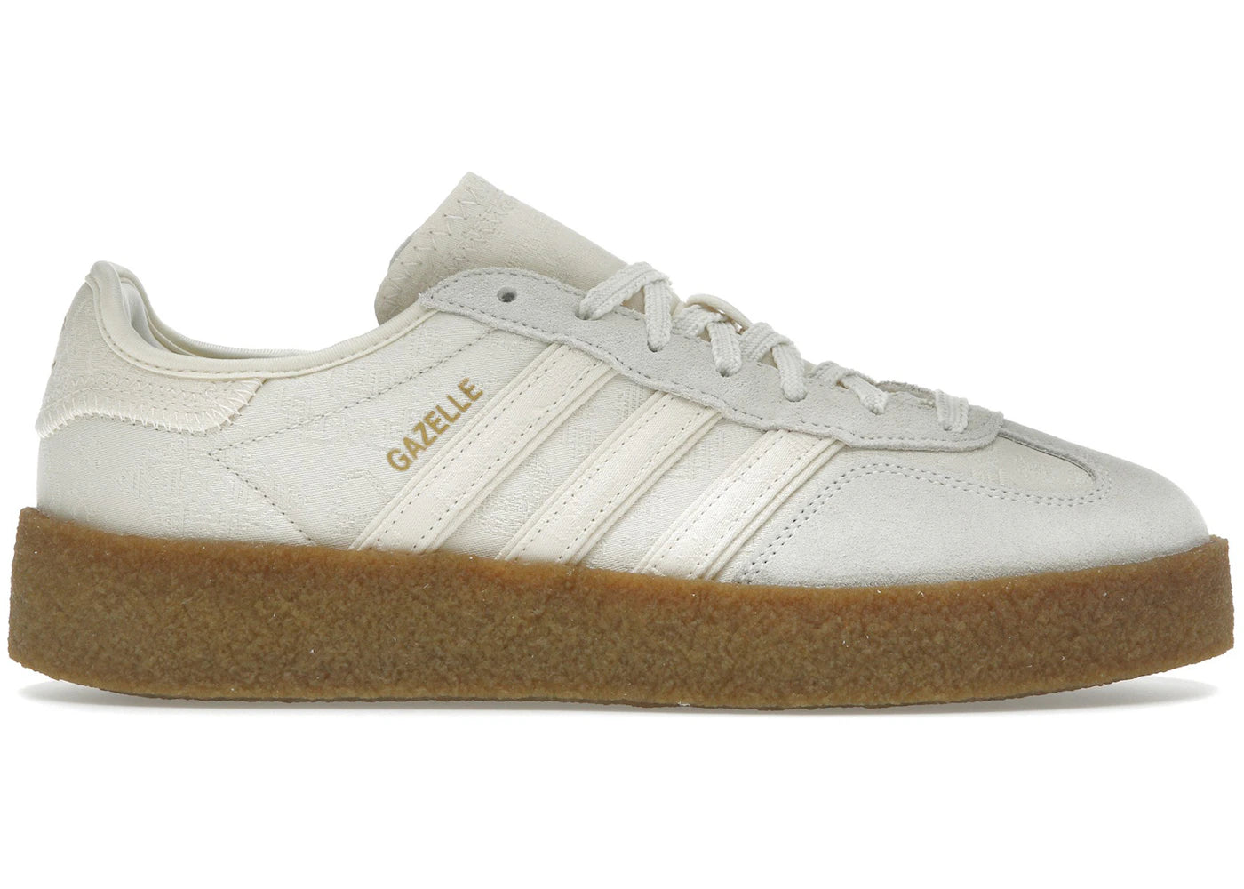 Adidas Gazelle Crepe Clot By Edison Chen Crew White