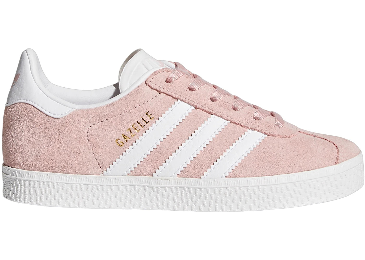 Adidas Gazelle Icey Pink Cloud White Gold Metallic (Ps)