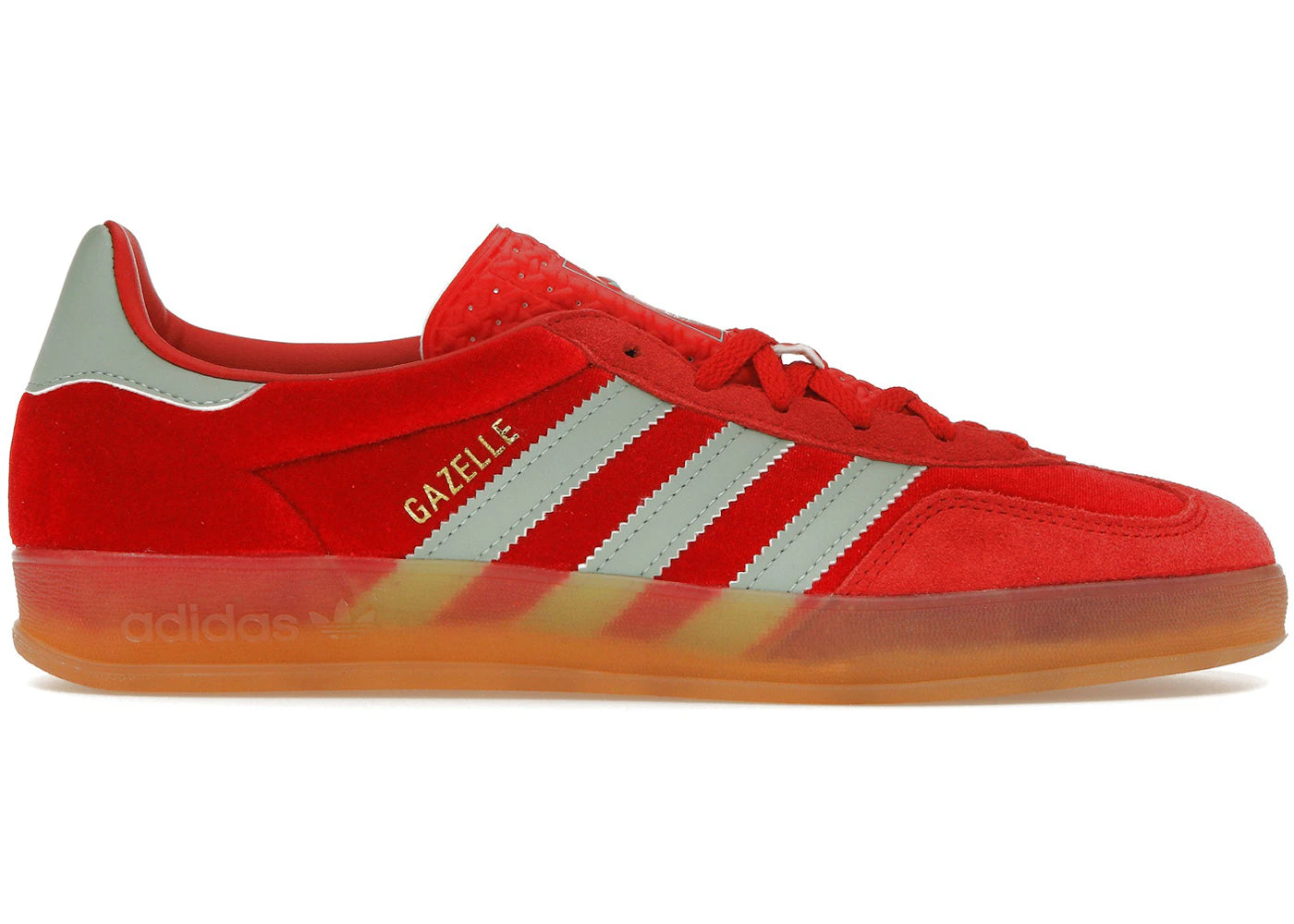 Adidas Gazelle Indoor Better Scarlet Hazy Green (Women'S)