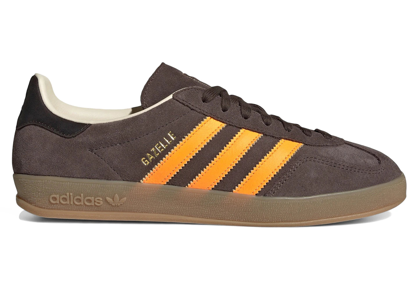 Adidas Gazelle Indoor Brown Lucid Tangerine