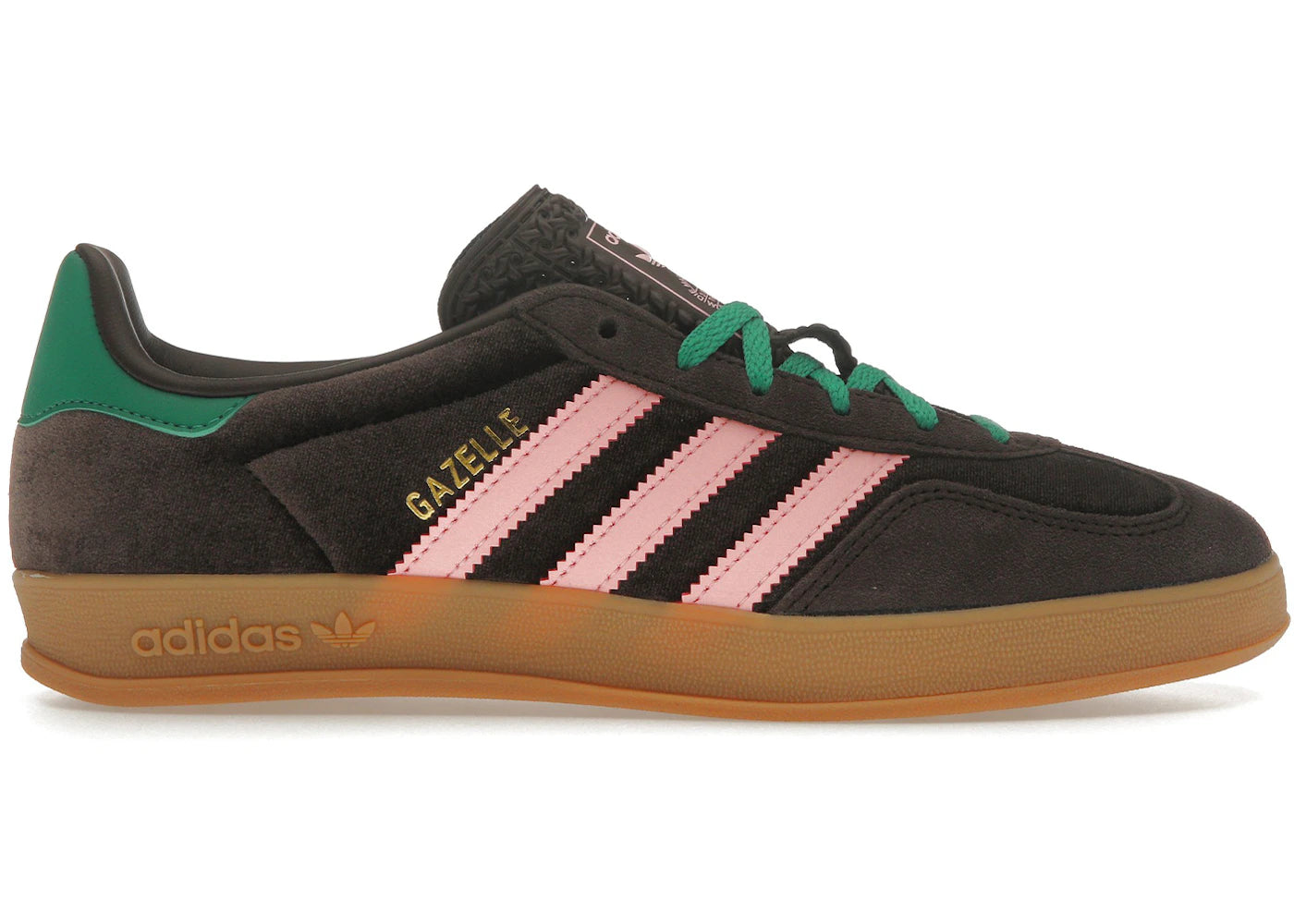 Adidas Gazelle Indoor Brown Velvet (Women'S)