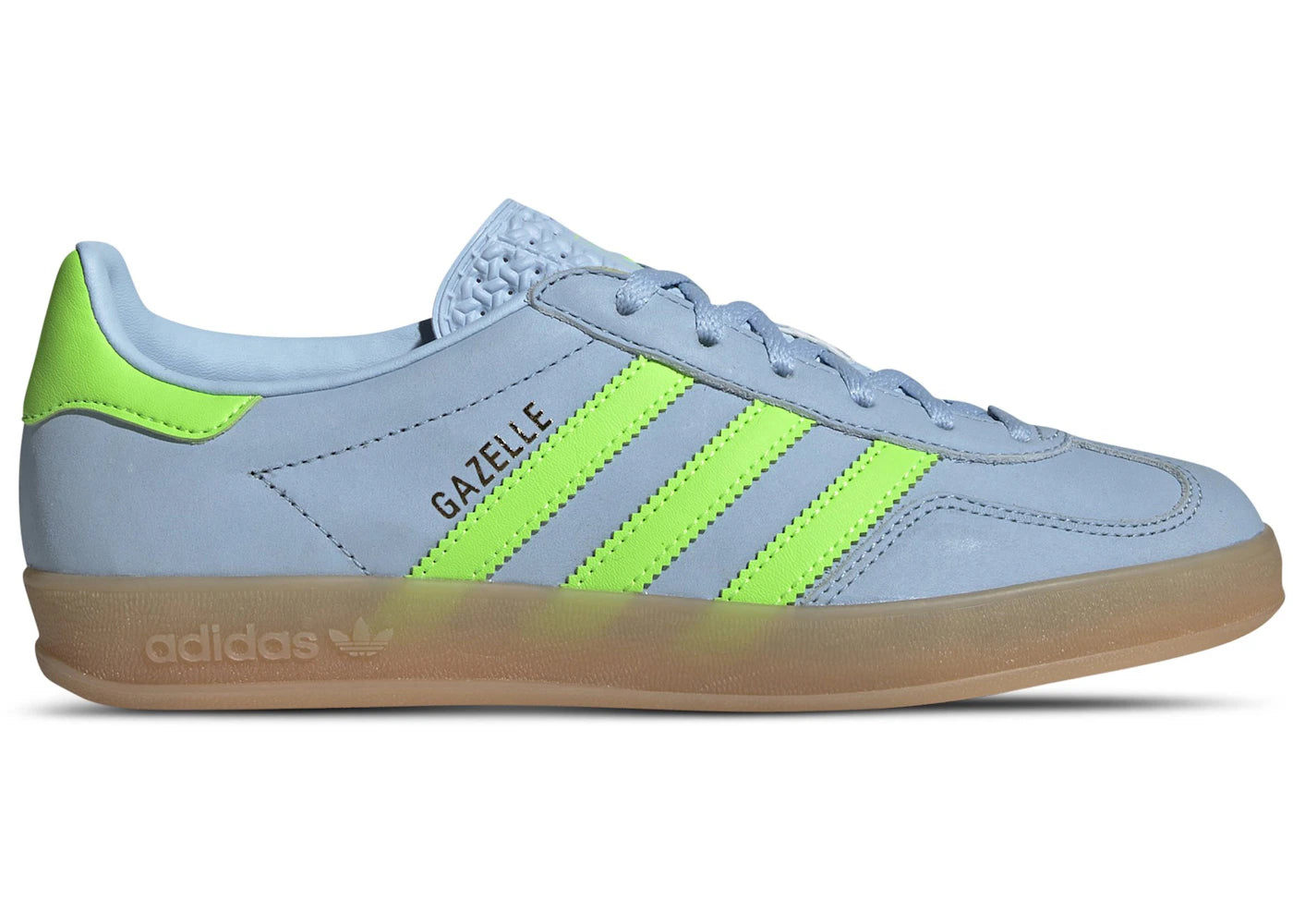 Adidas Gazelle Indoor Clear Sky Solar Green (Women'S)