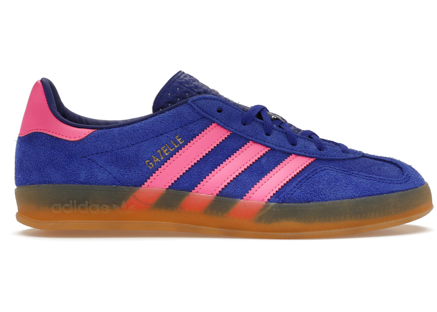Adidas Gazelle Indoor Lucid Blue Pink (Women'S)