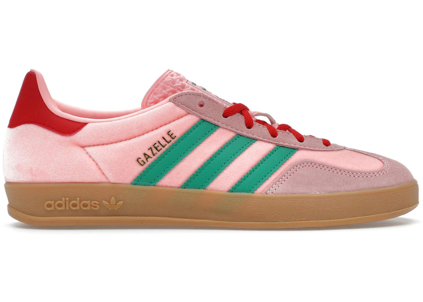 Adidas Gazelle Indoor Pink Velvet (Women'S)