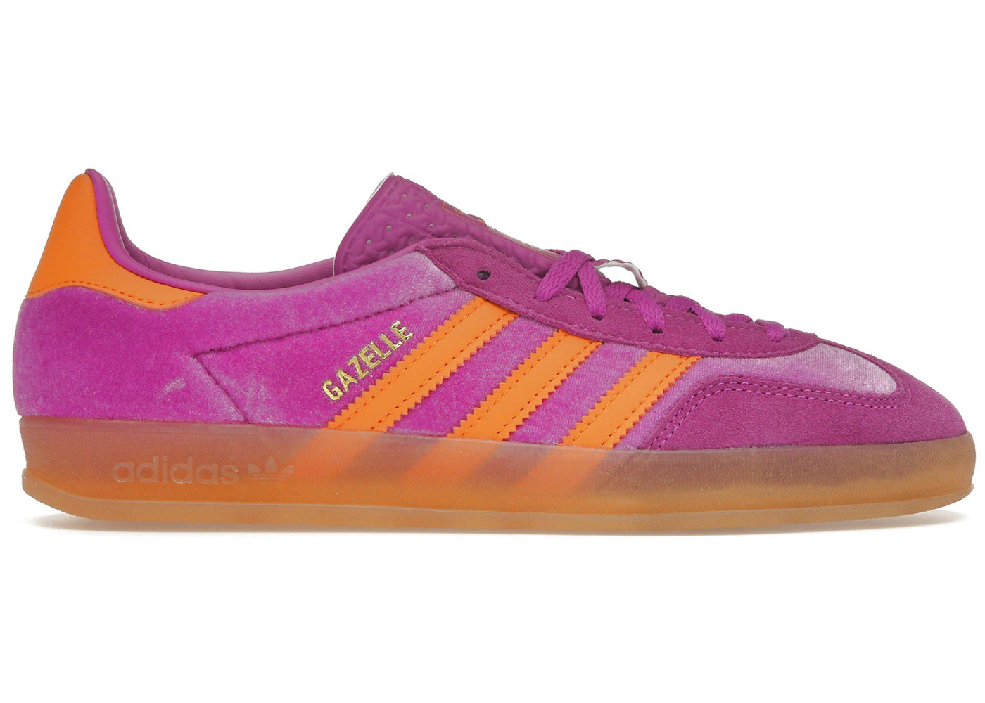 Adidas Gazelle Indoor Purple Burst Velvet (Women'S)