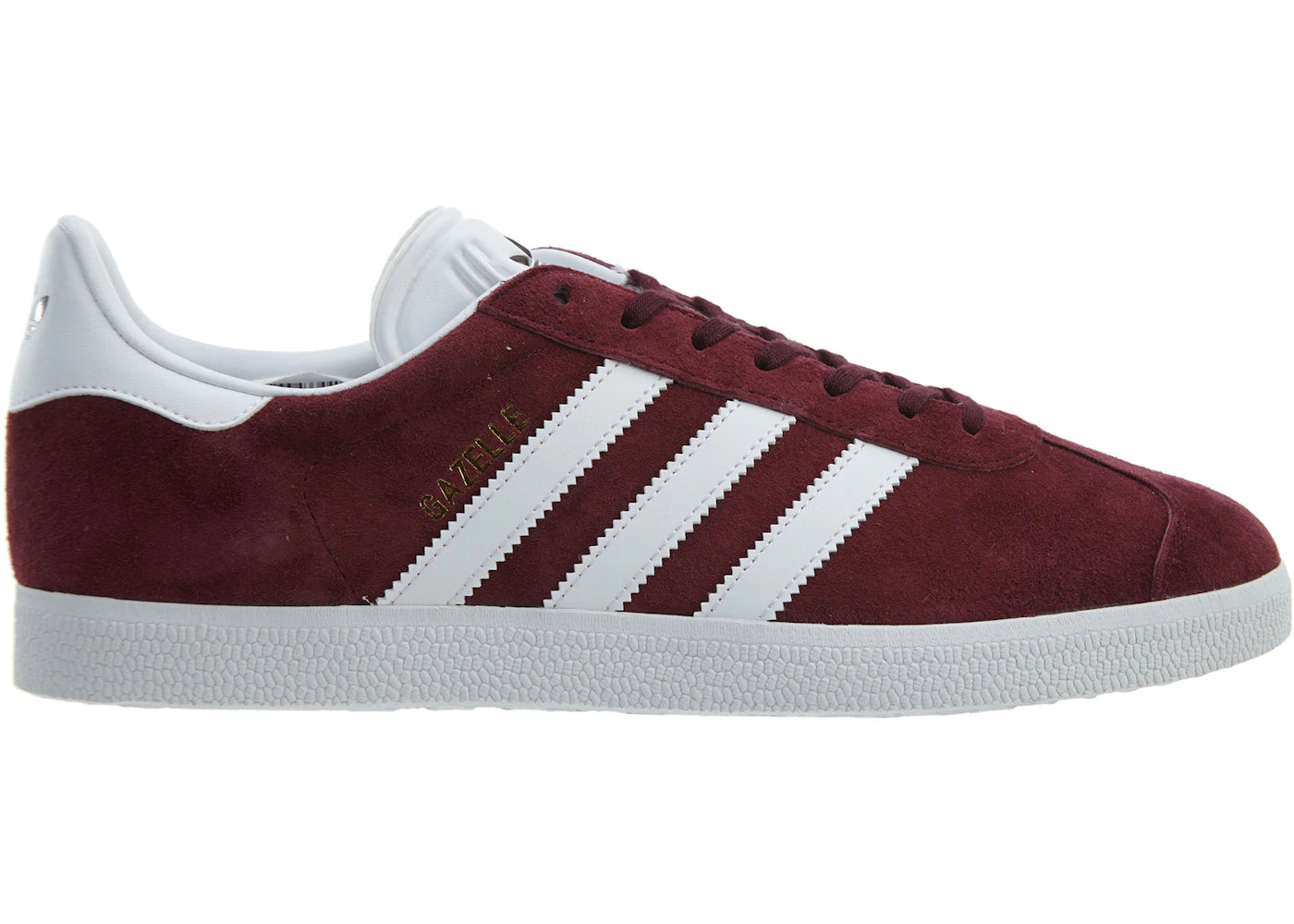 Adidas Gazelle Maroon White-Gold Metallic