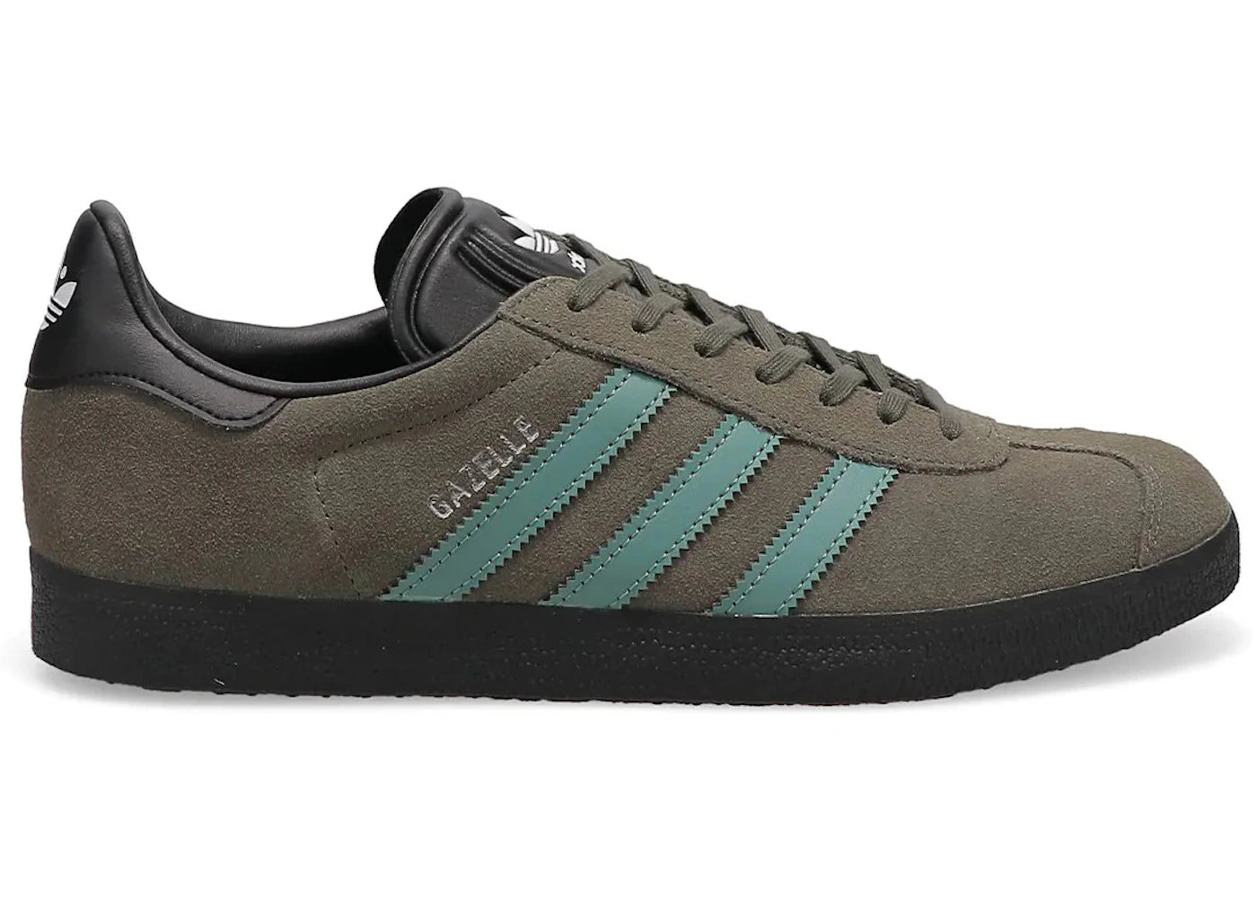Adidas Gazelle Olive Green Black