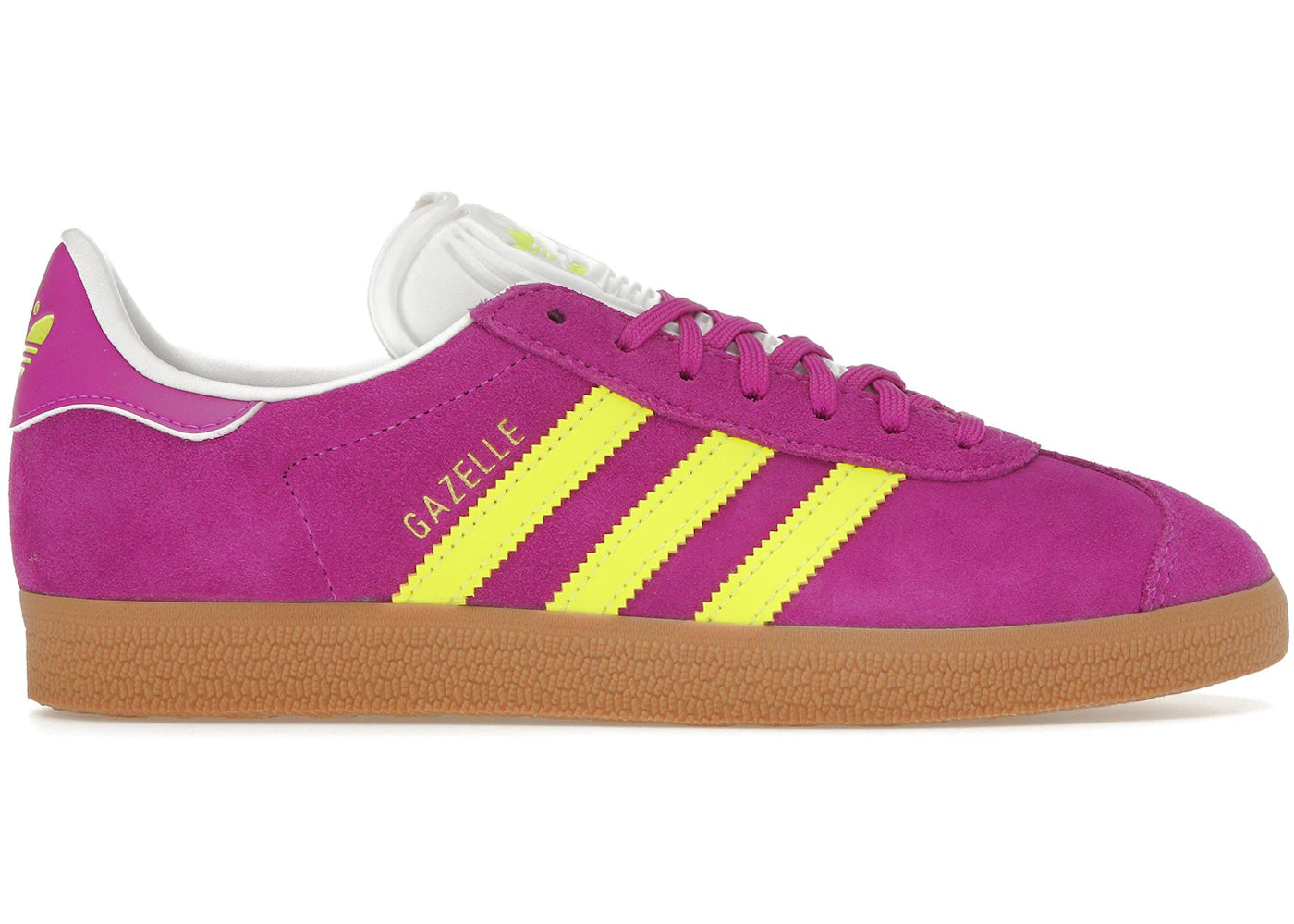 Adidas Gazelle Purple Burst Solar Yellow (Women'S)