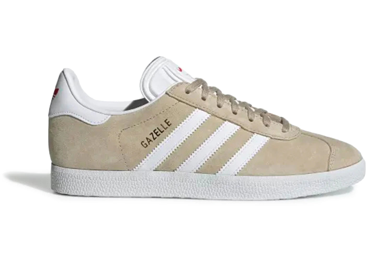 Adidas Gazelle Savanna Cloud White Glory Red (Women'S)