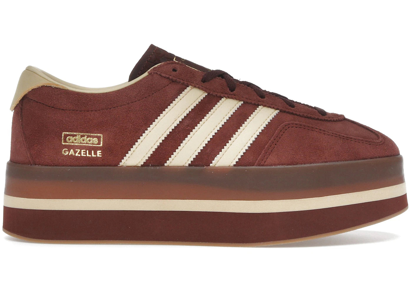 Adidas Gazelle Stack Fox Brown Orange Tint (Women'S)