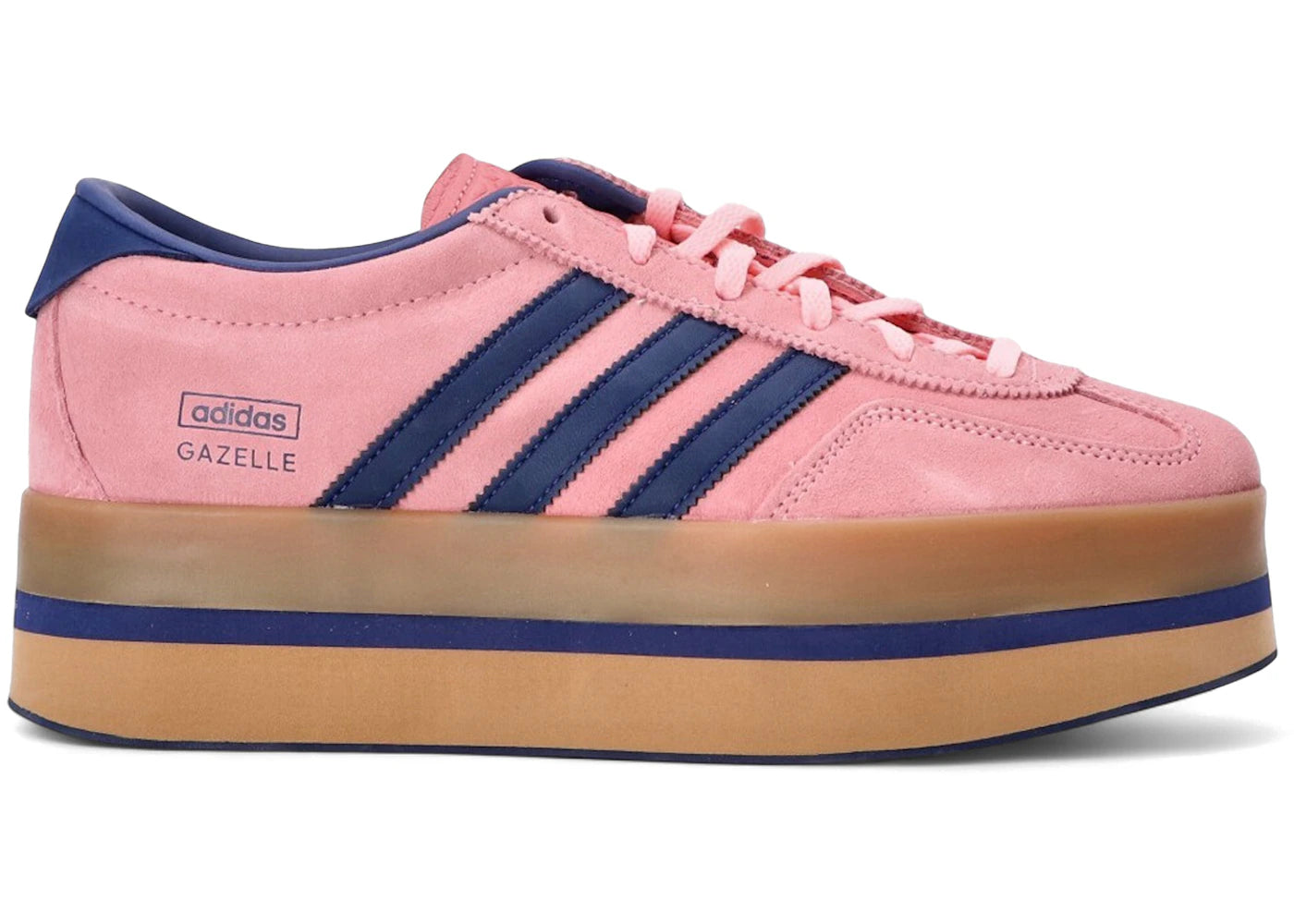 Adidas Gazelle Stack Glow Pink Victory Blue (Women'S)