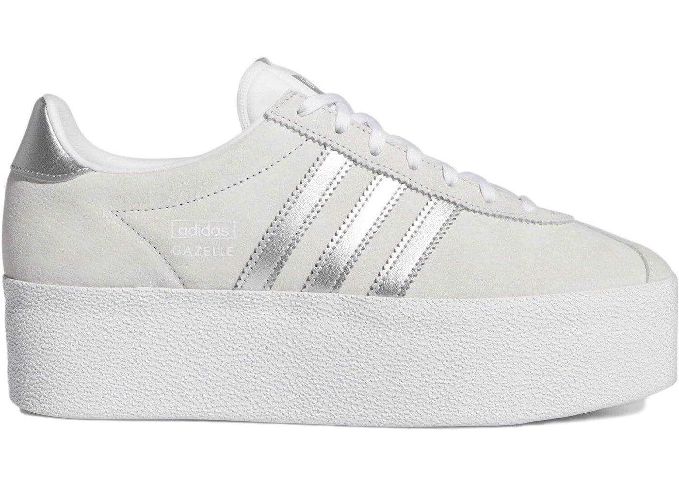 Adidas Gazelle Up Grey Silver (Women'S)