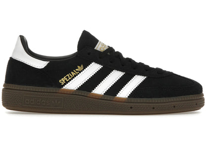 Women's adidas Handball Spezial Black White Gum, front