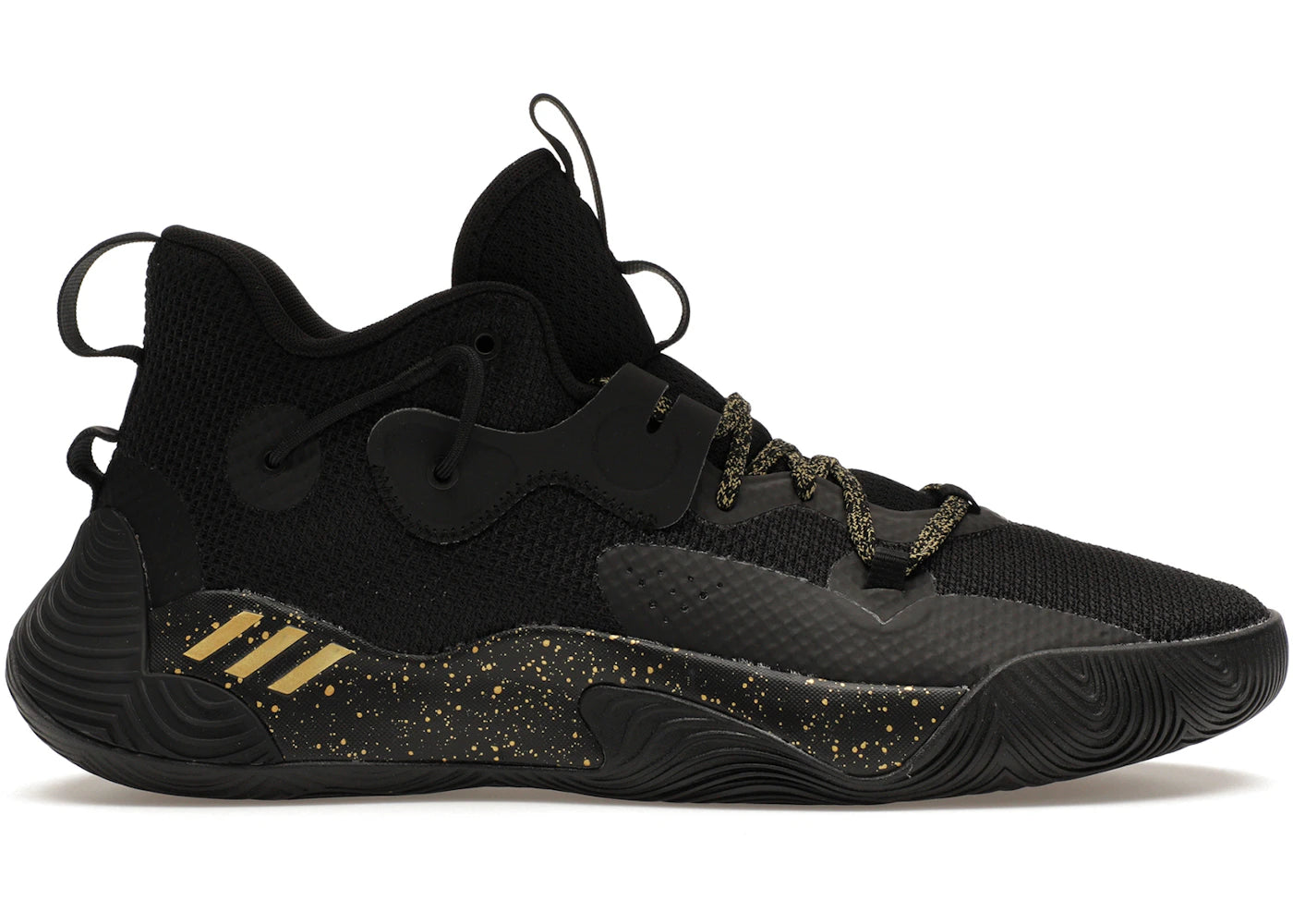 adidas harden stepback 3 black gold metallic