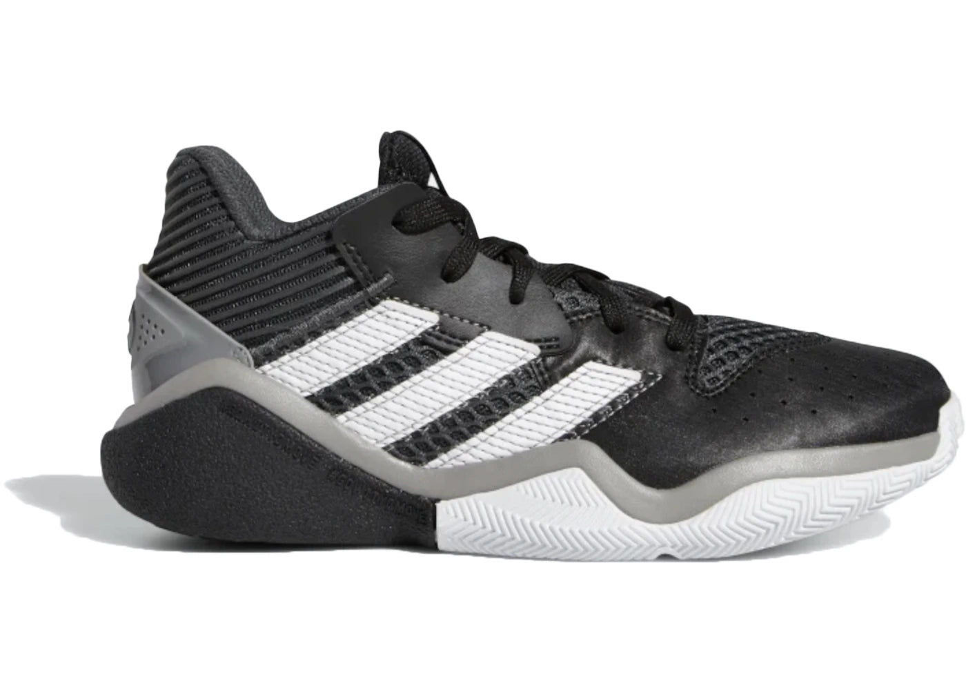 adidas harden stepback core black grey six (gs)