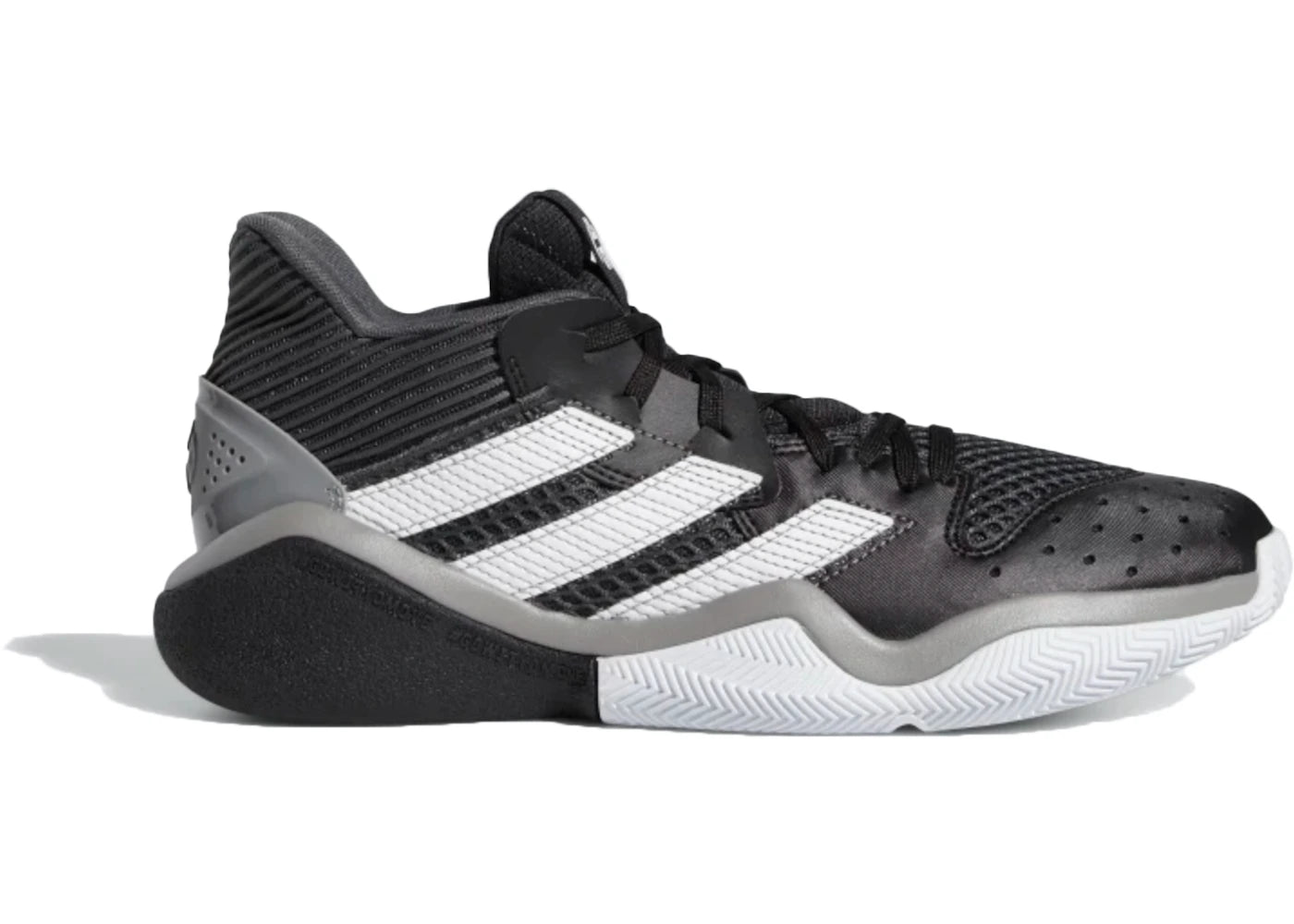 adidas harden stepback core black grey six