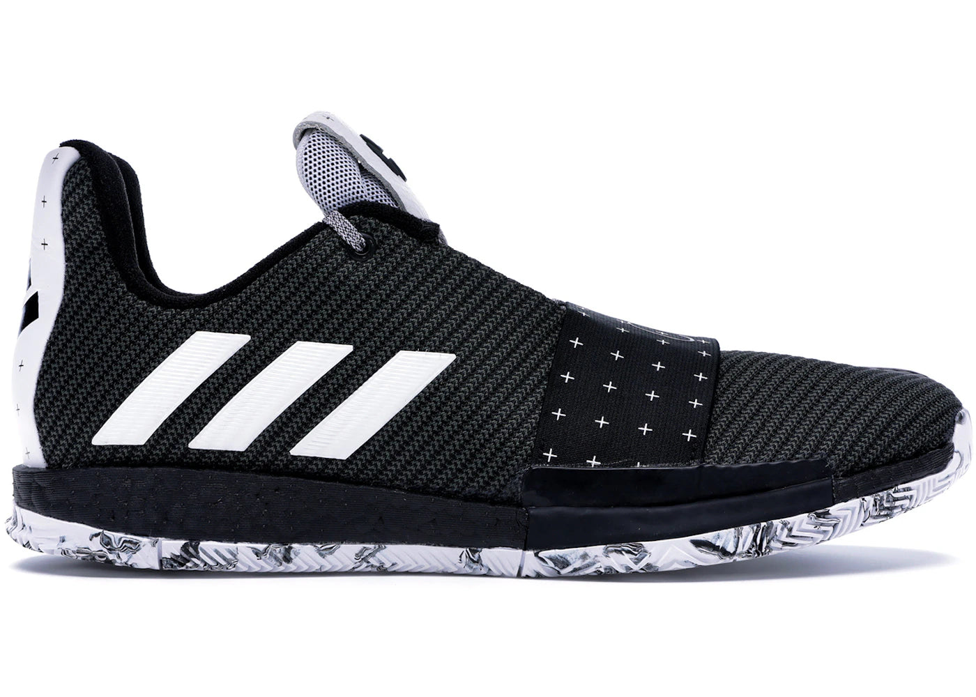 adidas harden vol. 3 black white