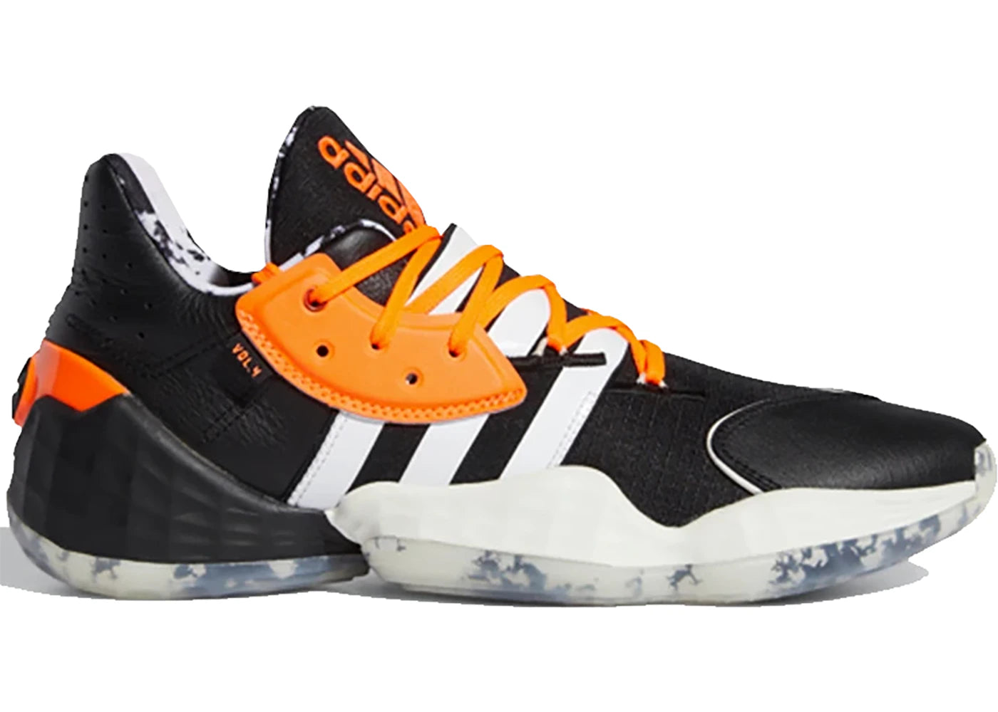 adidas harden vol. 4 daniel patrick black