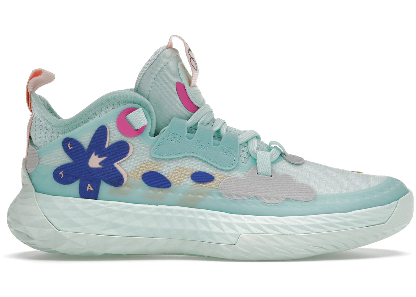 adidas harden vol. 5 futurenatural clear mint (gs)