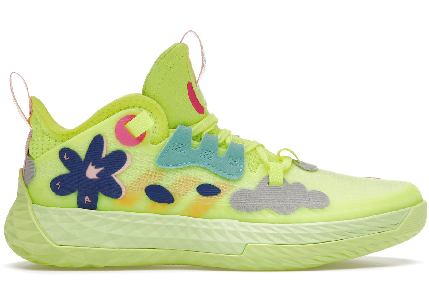 adidas harden vol. 5 futurenatural solar yellow (gs)
