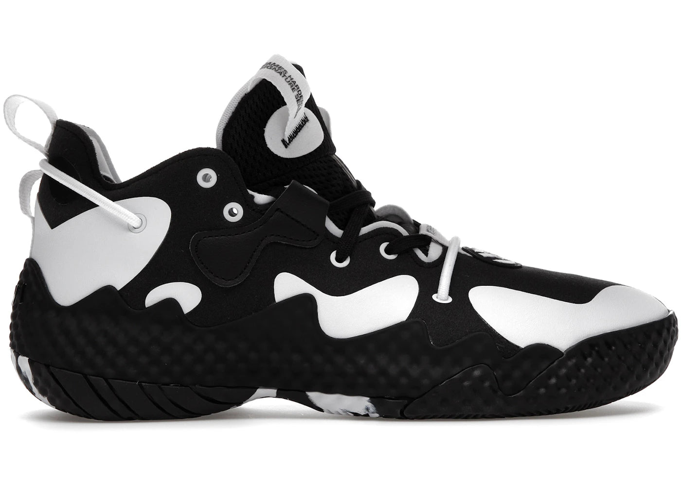 adidas harden vol. 6 black white