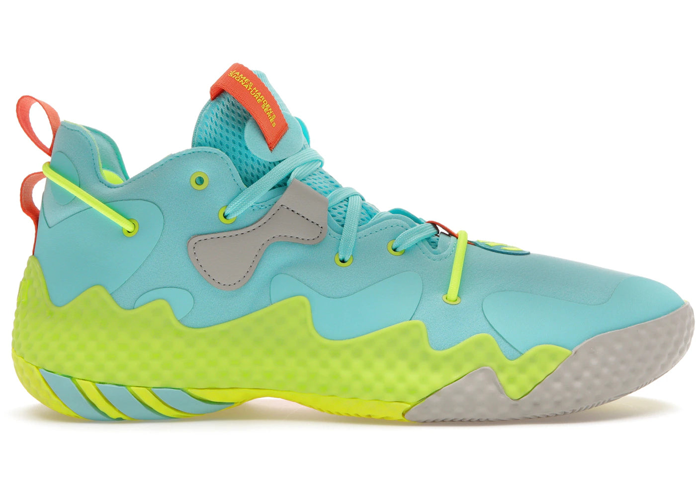 adidas harden vol. 6 pulse aqua solar yellow