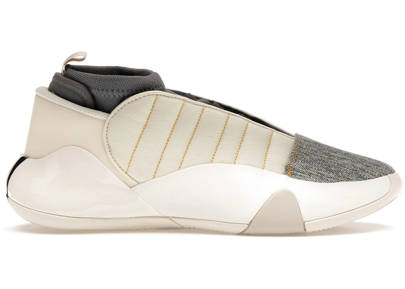 adidas harden vol. 7 cream white carbon grey denim