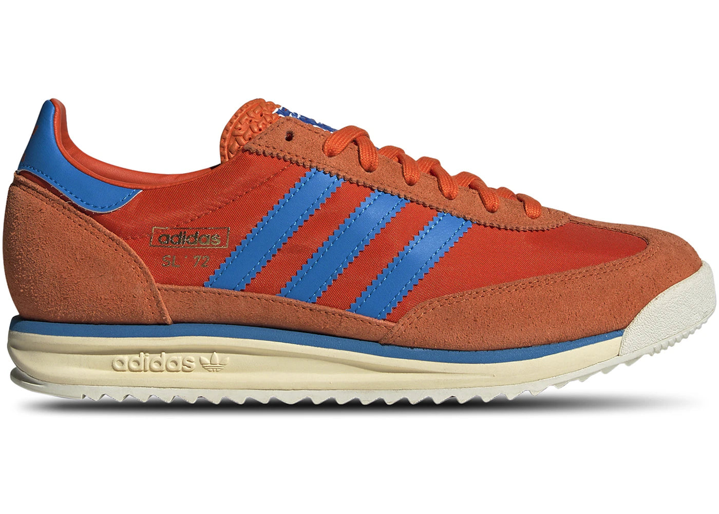 adidas sl 72 rs collegiate orange bright blue