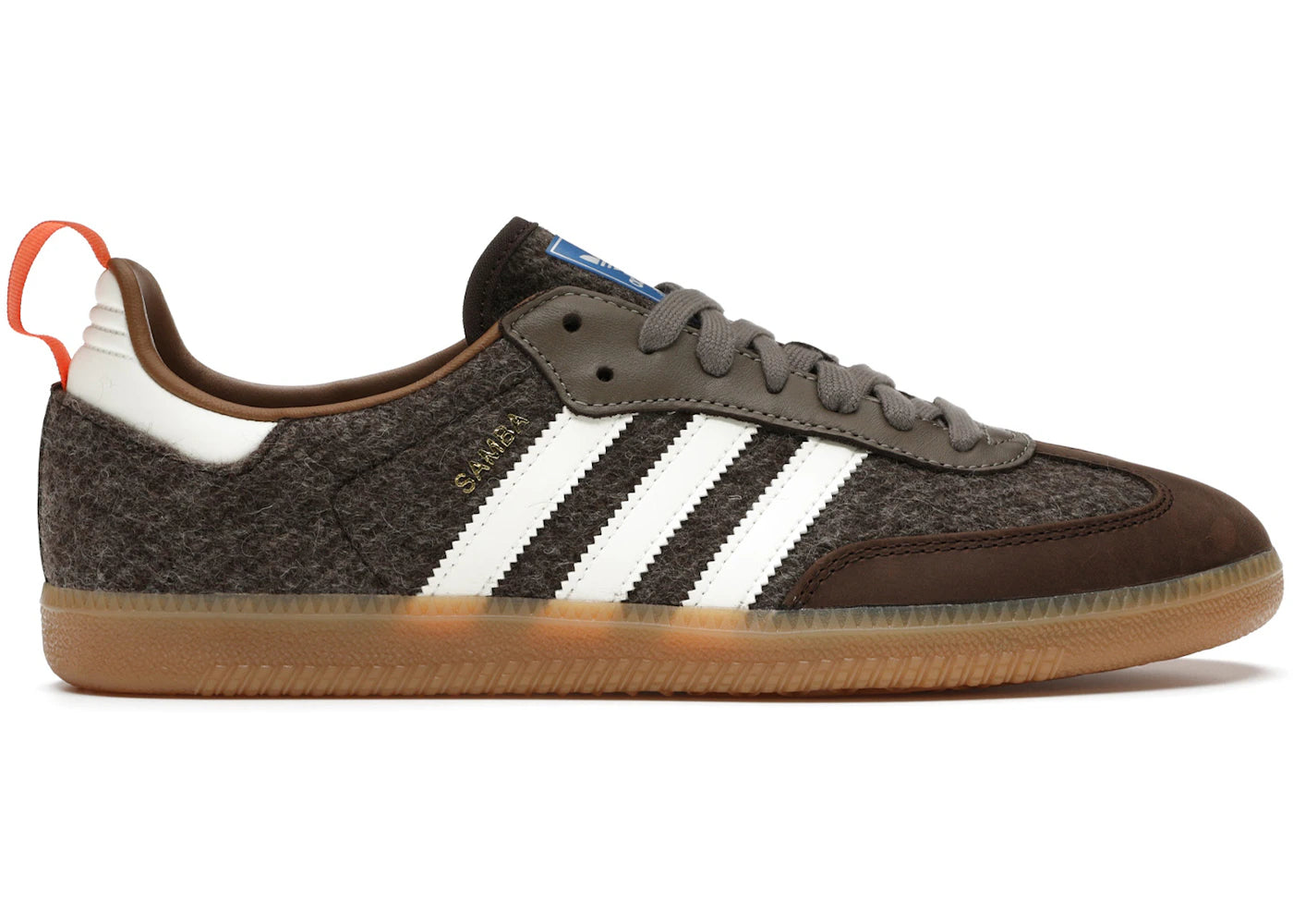 Adidas Samba Fox Tweed Dark Brown
