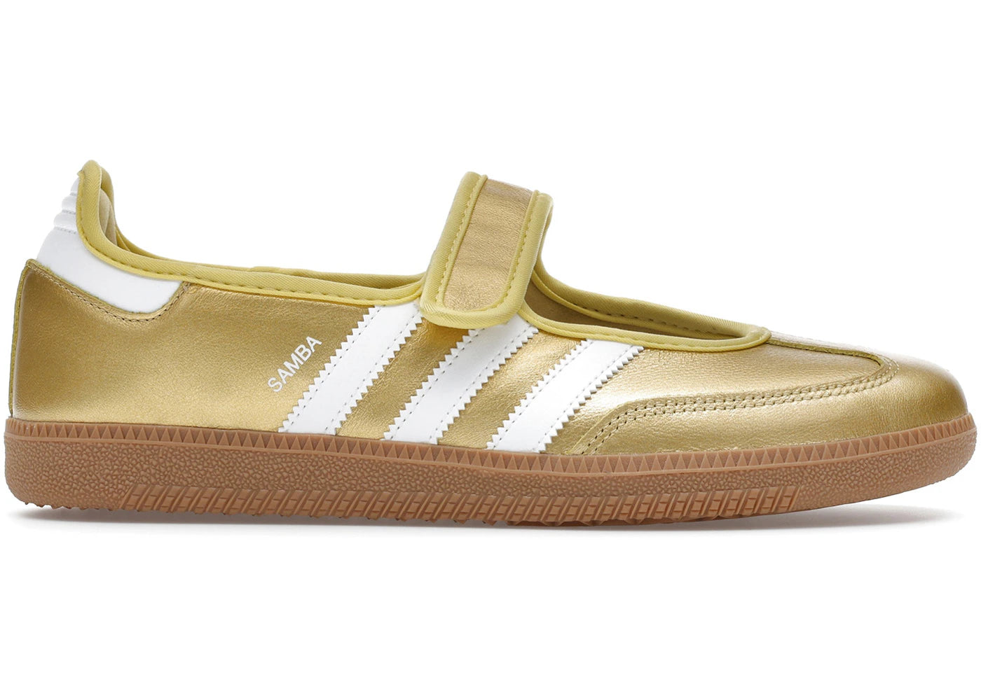 Adidas Samba Jane Gold Metallic White (Women'S)