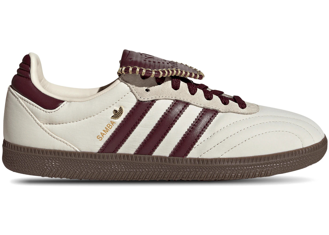 Adidas Samba Lt Cream White Maroon (Women'S)