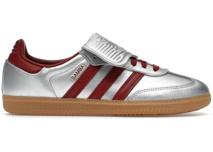 Adidas Samba Lt Silver Metallic Ruby Gum (Women'S)