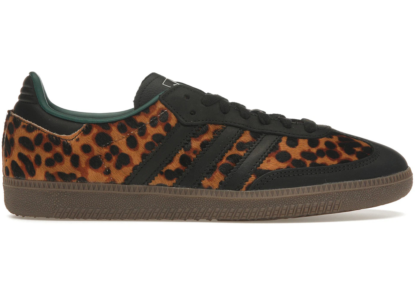 Adidas Samba Og Black Green Leopard (Women'S)