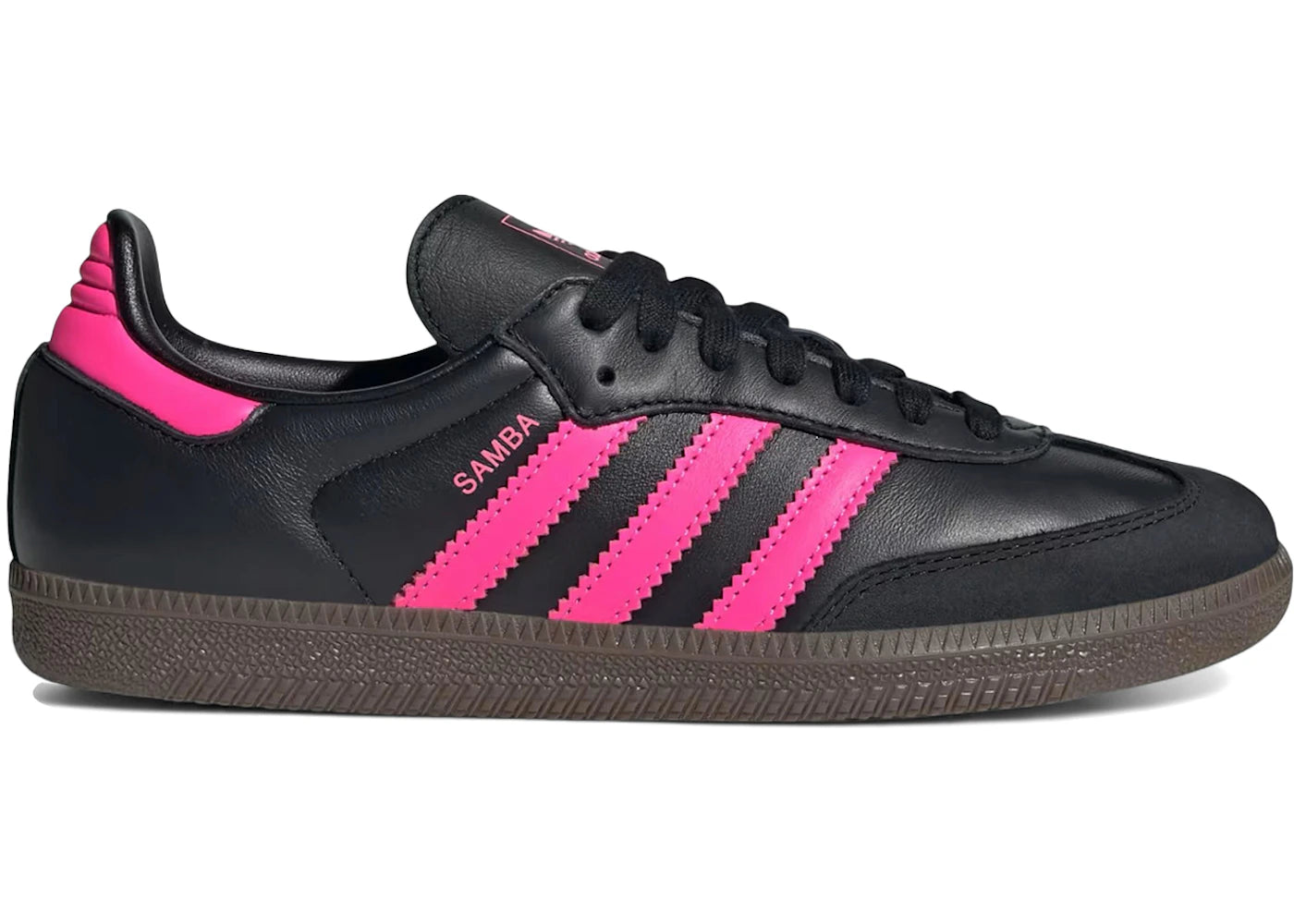Adidas Samba Og Black Lucid Pink (Women'S)
