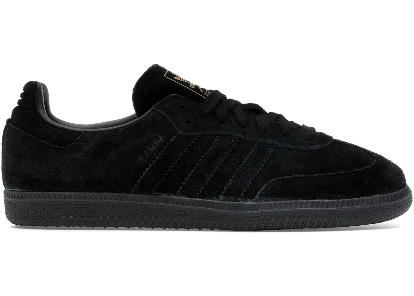 Adidas Samba Og Core Black Gold Metallic