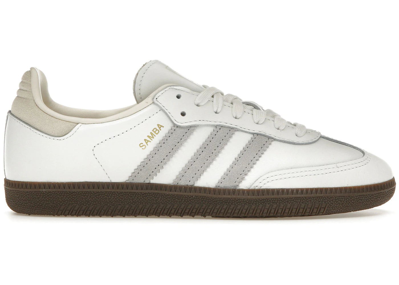 Adidas Samba Og Core White Grey  Kicks Machine